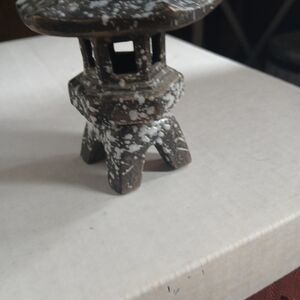 Vintage Japanese Pagota Ceramic Incense Burner
